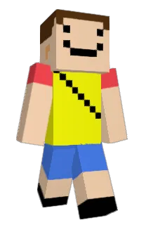 Front of GameRun's skin