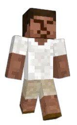 twinuzii's Minecraft skin wearing the Pan cape
