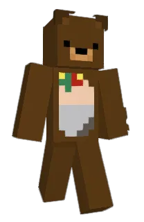 Front of Minecraft skin