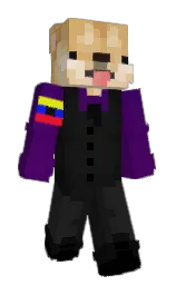 Daxzitoo's Minecraft skin wearing the Cherry Blossom cape