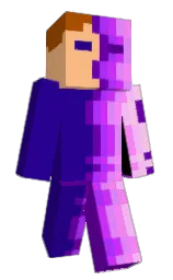 kingfisher daisy and purple Minecraft skin — Classic model