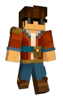Front of Minecraft skin