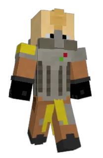 Front of Veythos's skin