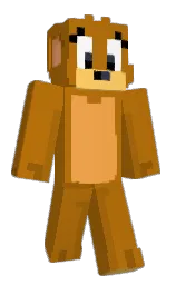 mai tai and sandy brown Minecraft skin — Slim model — first worn by MisticPuf