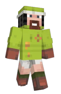 Front of NatureGamerTTV's skin