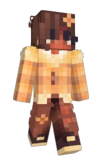 Front of Witcheficent's skin