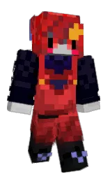 black and ebony Minecraft skin — Slim model
