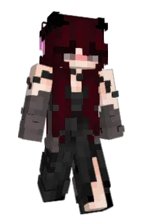 Front of truccata's skin
