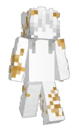 white and alabaster Minecraft skin — Slim model — first worn by PtakopyskCZ