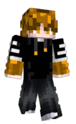 black and chelsea gem Minecraft skin — Classic model — first worn by Kafuzin0102