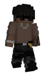 pixel412's Minecraft skin wearing the Aurora cape