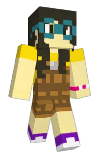 Front of Minecraft skin