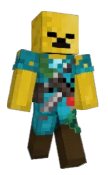surfie green and atoll Minecraft skin — Classic model — first worn by surpriseLuis