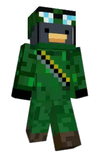 Front of makkero's skin