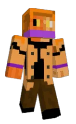 tulip tree and black Minecraft skin — Classic model — first worn by Nv9Pro