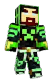 bSAB Minecraft avatar full body
