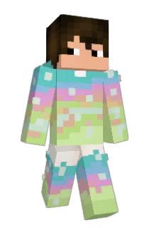 b_au Minecraft avatar full body