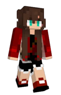 Front of Flowerella's skin