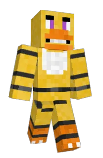 Front of Noynac's skin