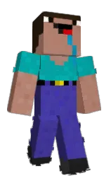 Haffu's Minecraft skin wearing the Mojang (Classic) cape