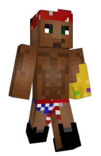 Front of BigTableSeck's skin
