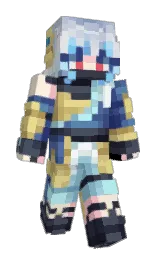Slim Minecraft skin
