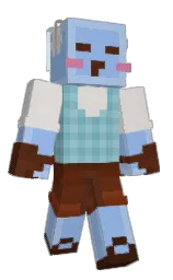 cornflower and spindle Minecraft skin — Classic model — first worn by GayHoodies