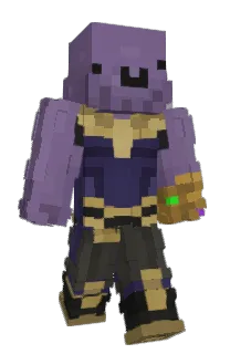 Front of BIued's skin