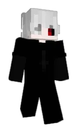 112K's Minecraft skin wearing the Migrator cape
