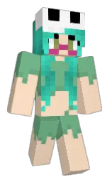 Taisa's Minecraft skin wearing the Migrator cape