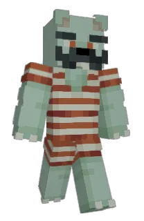 Front of c_versicolor's skin