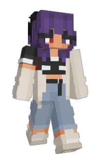 Front of VioletMelodyy's skin
