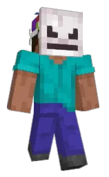 black and minsk Minecraft skin — Classic model