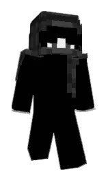 black and mine shaft Minecraft skin — Classic model