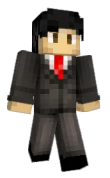 LoserLIVE's Minecraft skin wearing the Migrator cape
