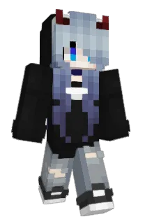 Front of DeadMinah's skin