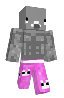 Front of Minecraft skin