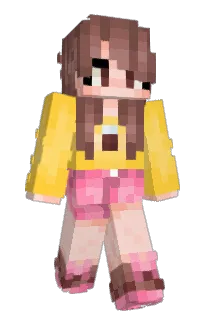 Front of BeebMermaid's skin