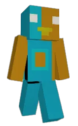 blue chill and buttered rum Minecraft skin — Classic model