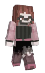 Alx1931's Minecraft skin wearing the Cherry Blossom cape