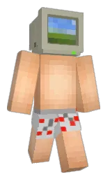 _Milox's Minecraft skin wearing the 15th Anniversary cape