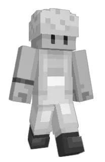 Front of cewcky's skin