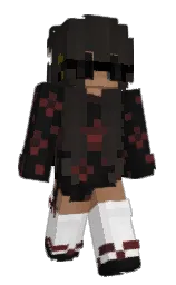 laramausii's Minecraft skin wearing the Pan cape