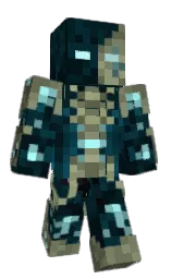 black pearl and tiber Minecraft skin — Classic model — first worn by Best737