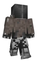 mine shaft and dusty gray Minecraft skin — Classic model — first worn by Agente6451