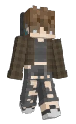 wolfie_160's Minecraft skin wearing the Vanilla cape