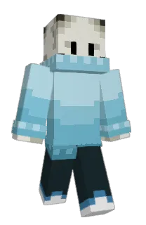 Front of Uggro's skin
