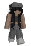 babiepeach Minecraft avatar full body