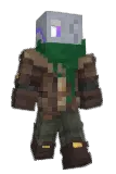 babulaka Minecraft avatar full body