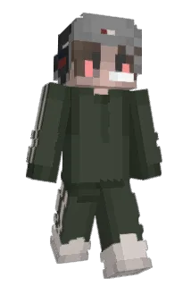 babyghost Minecraft avatar full body